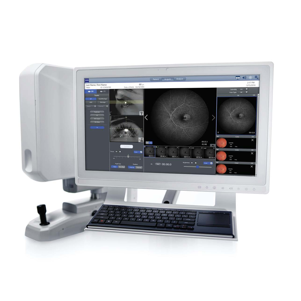 ZEISS CLARUS 700 con angiografía con fluoresceína