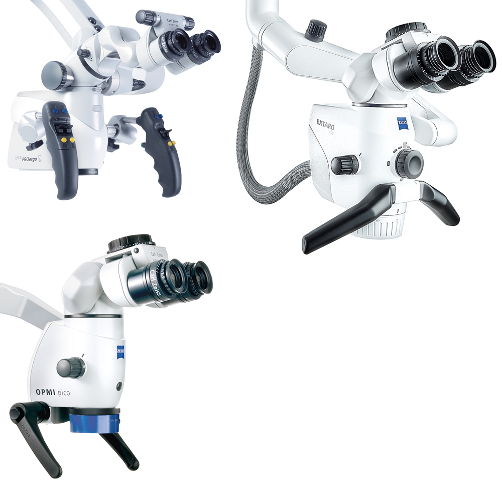 Microscopes opératoires dentaires et microscopes dentaires ZEISS