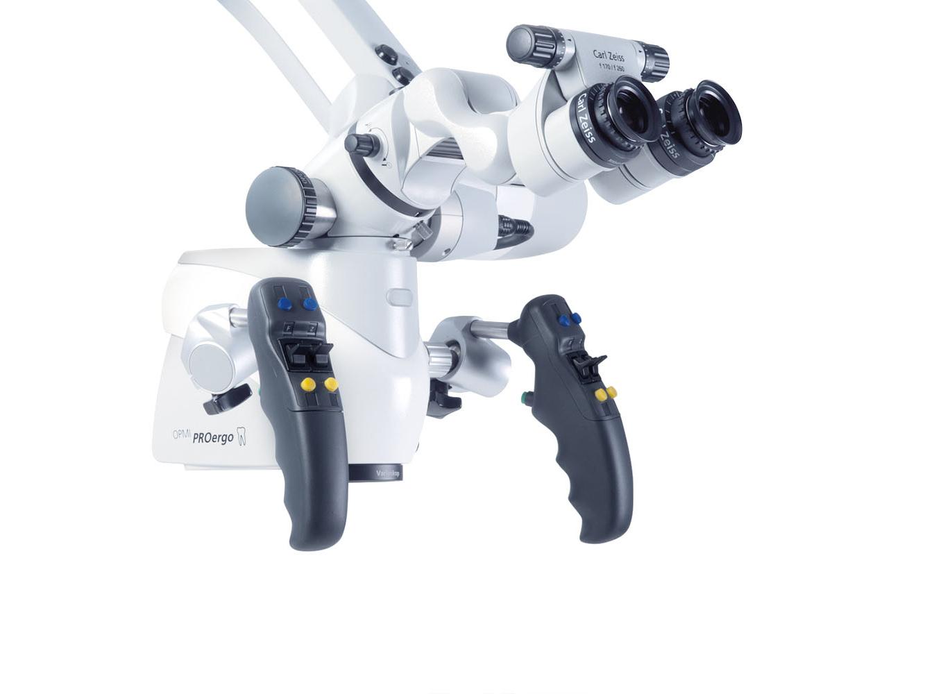 OPMI PROergo, a dental surgical microscope for ergonomic dentistry