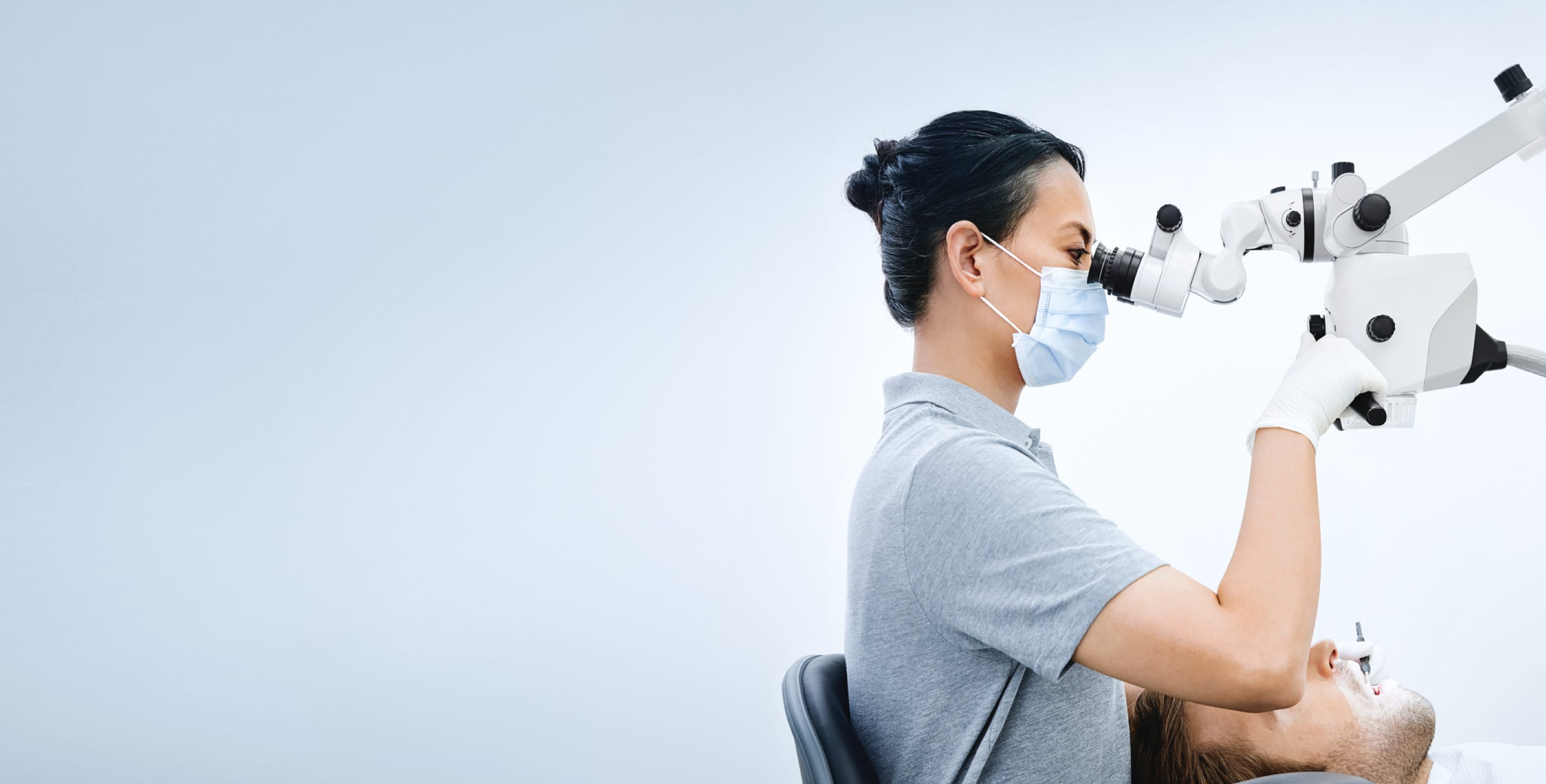 ZEISS EXTARO 300 Utilizzo con una sola mano