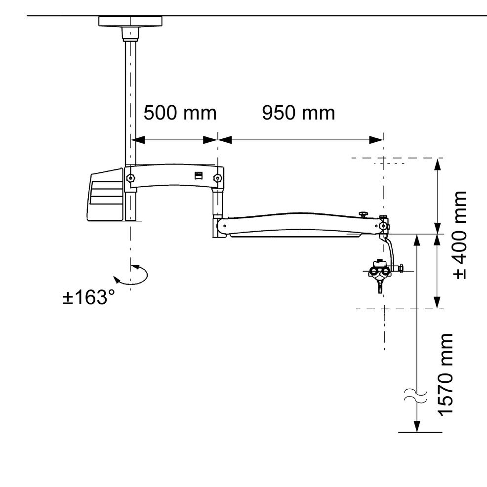 S100 Deckenstativ