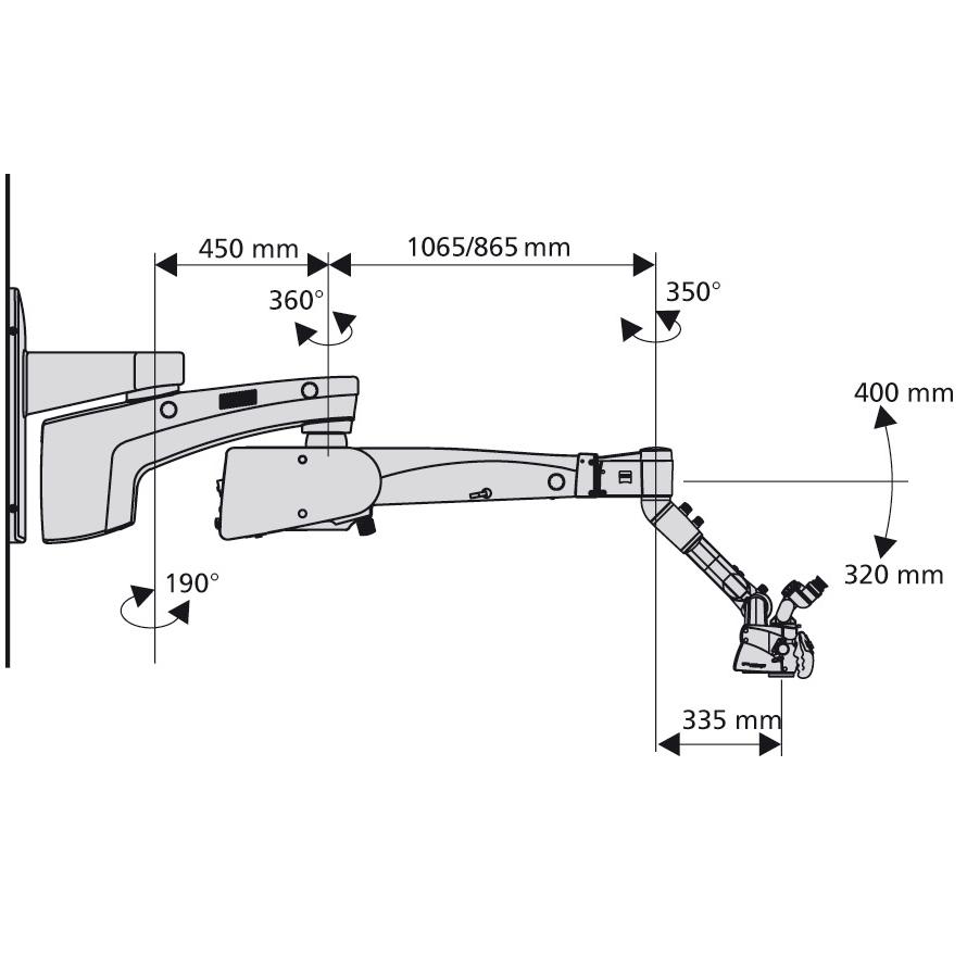 ZEISS OPMI PROergo Dental surgical microscope