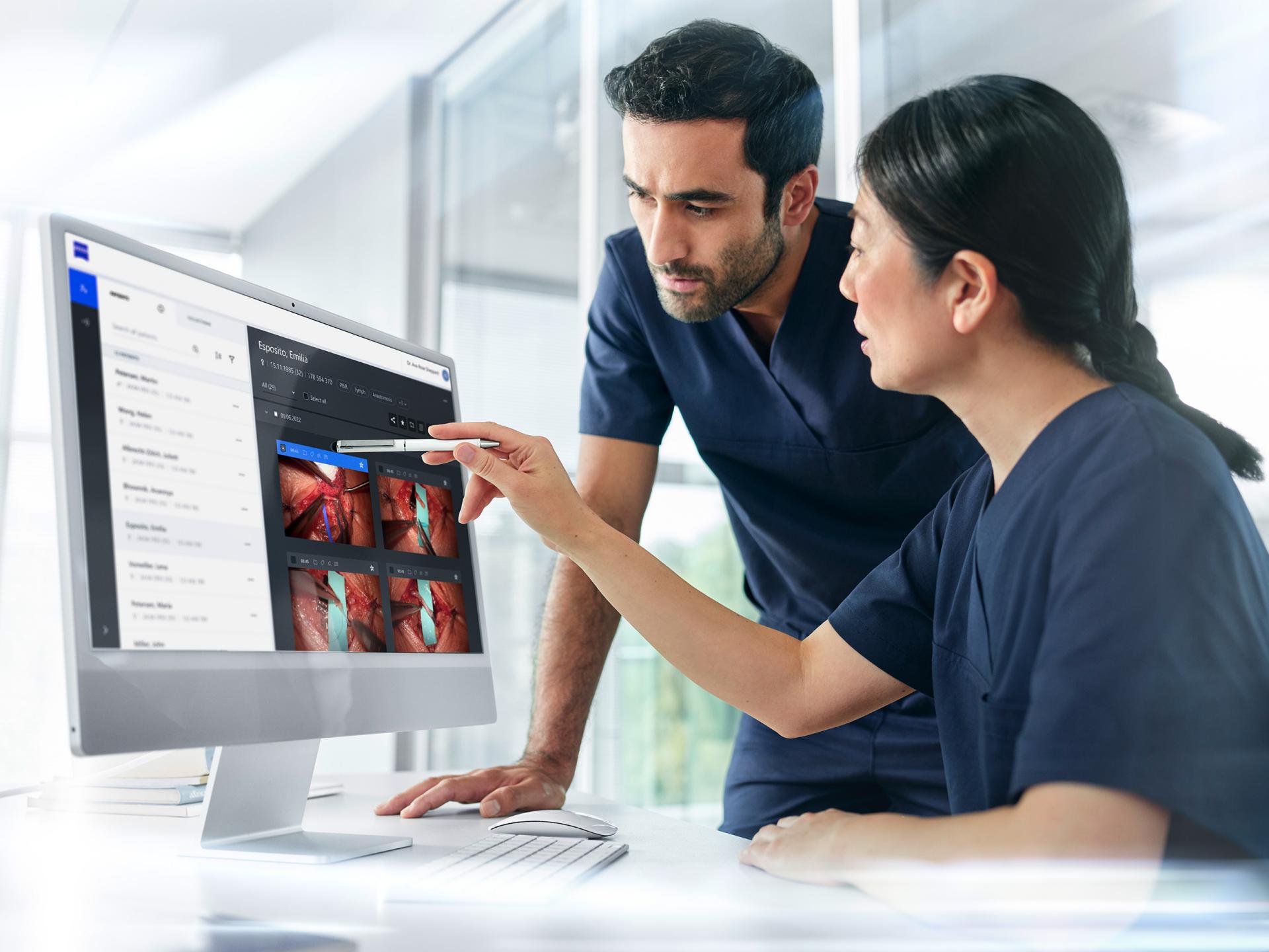 Simplified patient data management
