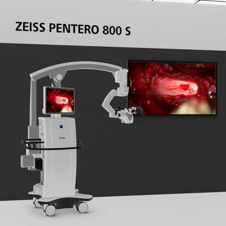Salle d'exposition virtuelle ZEISS Pentero 800s