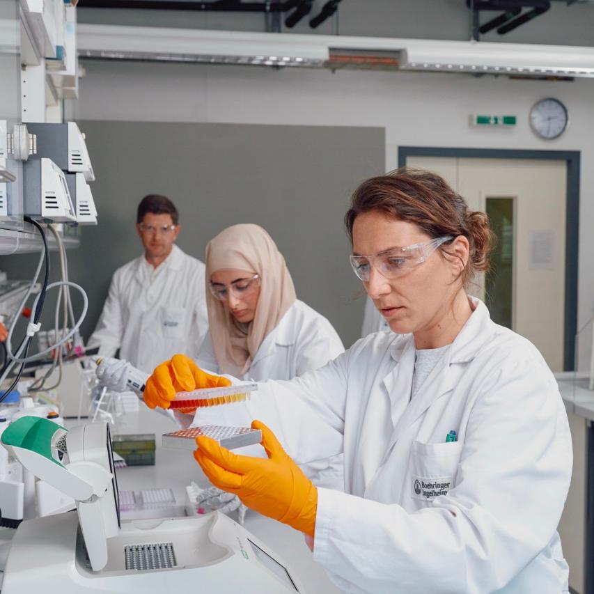 Image of Boehringer Workplace Lab Research