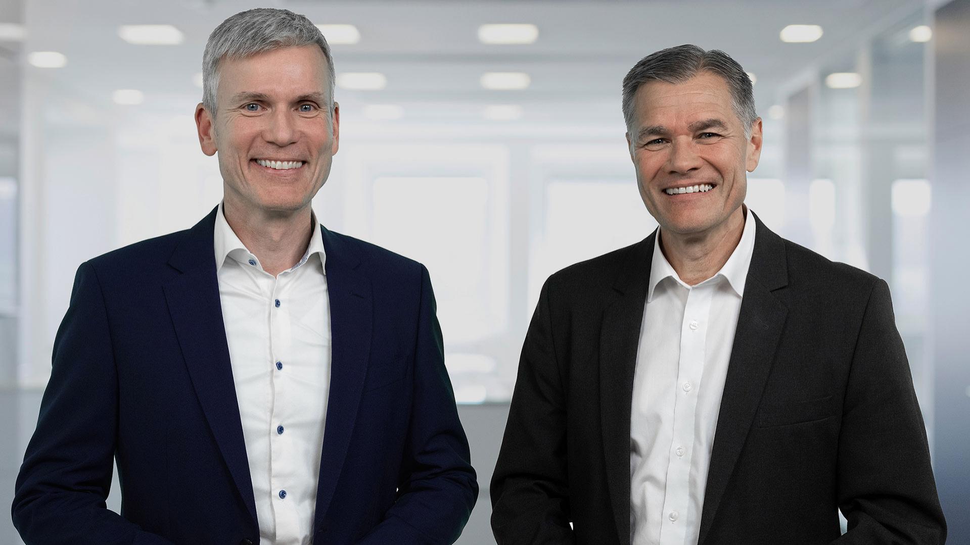 Portrait Andreas Pecher and Dr. Karl Lamprecht