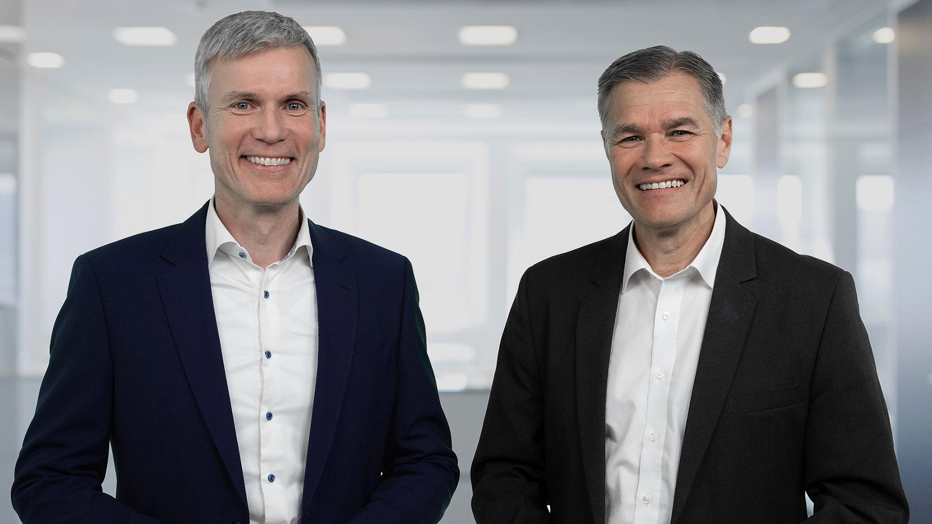 Portrait Andreas Pecher and Dr. Karl Lamprecht