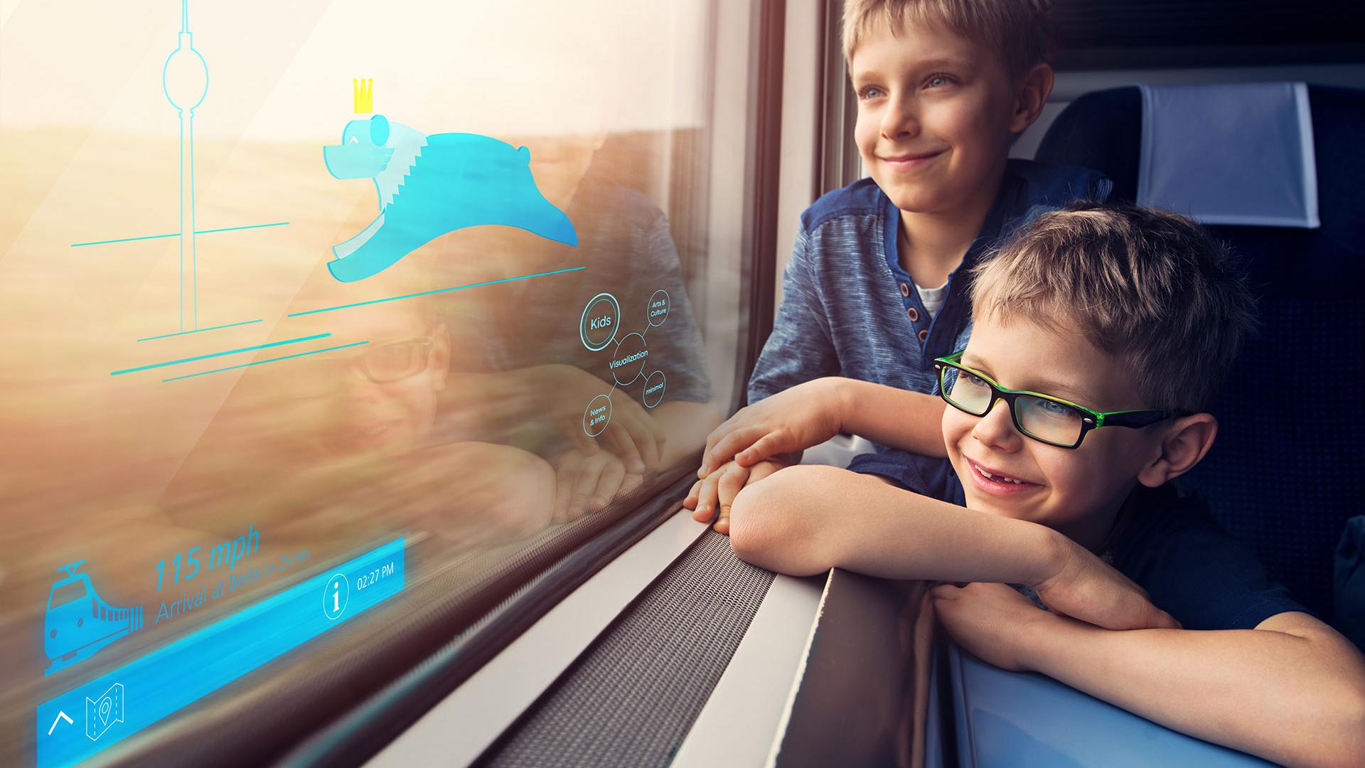 Hübner Train Window