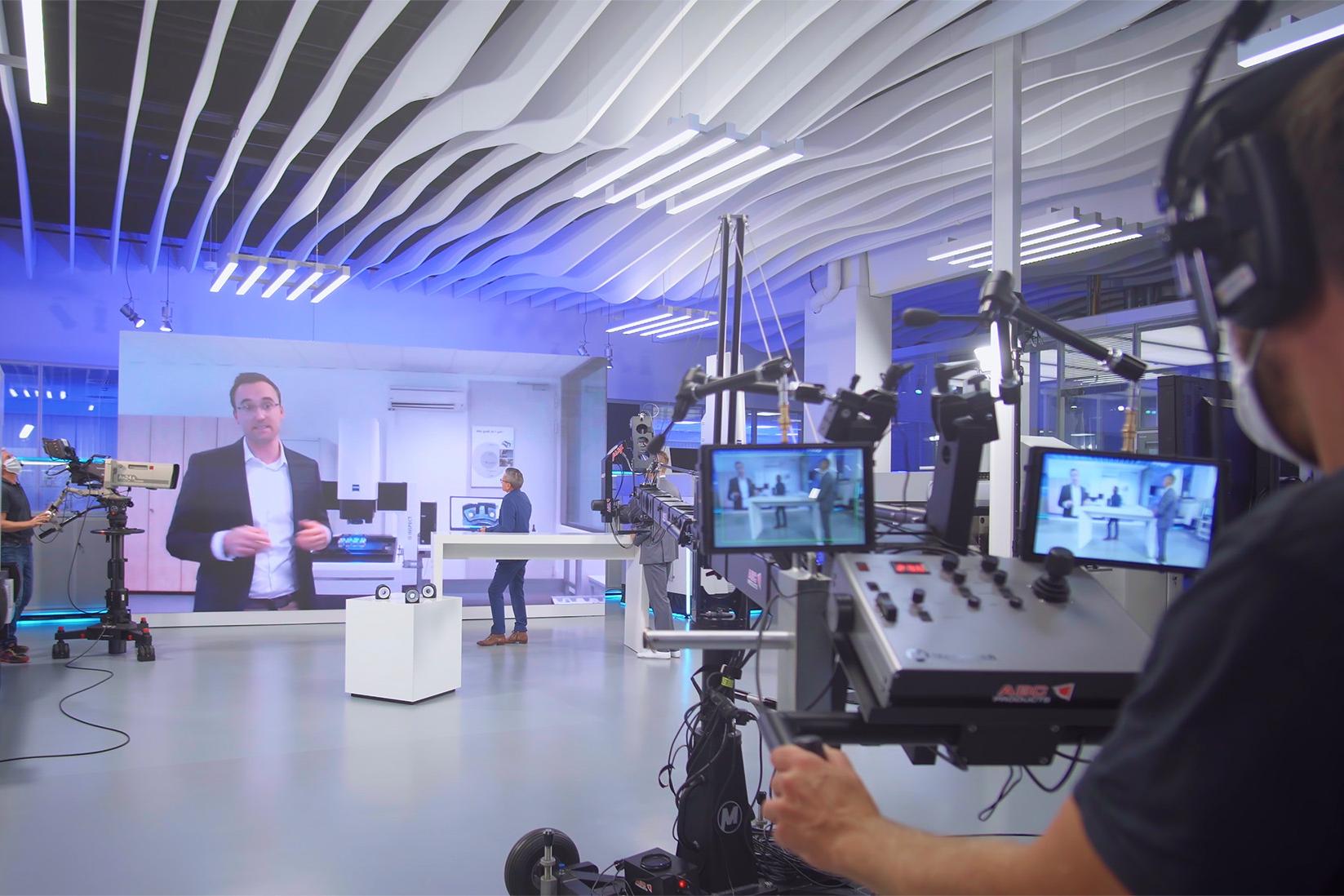 Filming the Spring Edition of ZEISS Innovation Rocks 2021