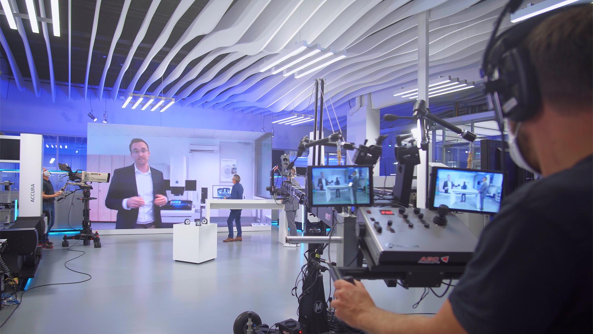 Filming the Spring Edition of ZEISS Innovation Rocks 2021
