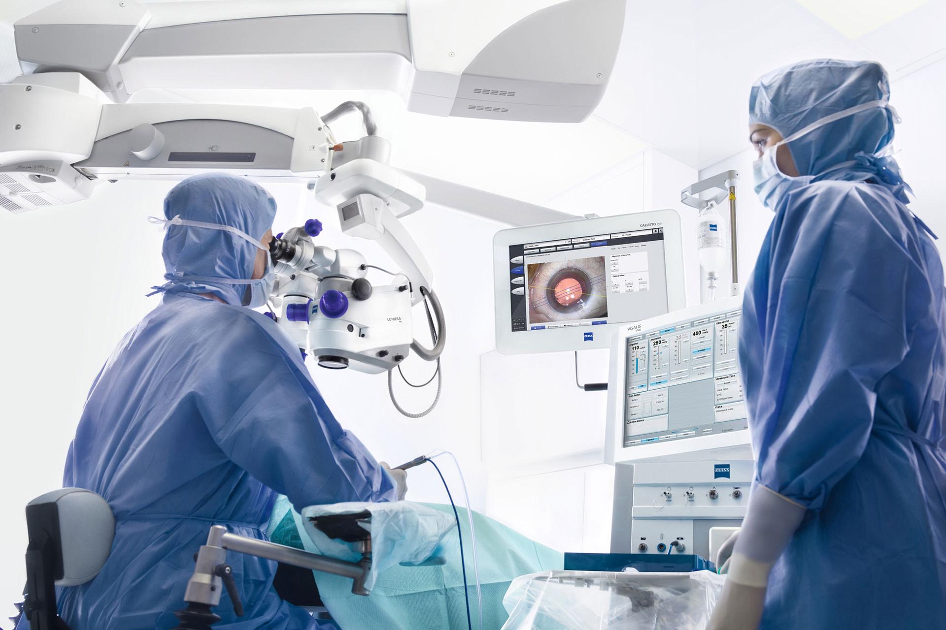  ZEISS Cataract Suite markerless und CALLISTO® eye