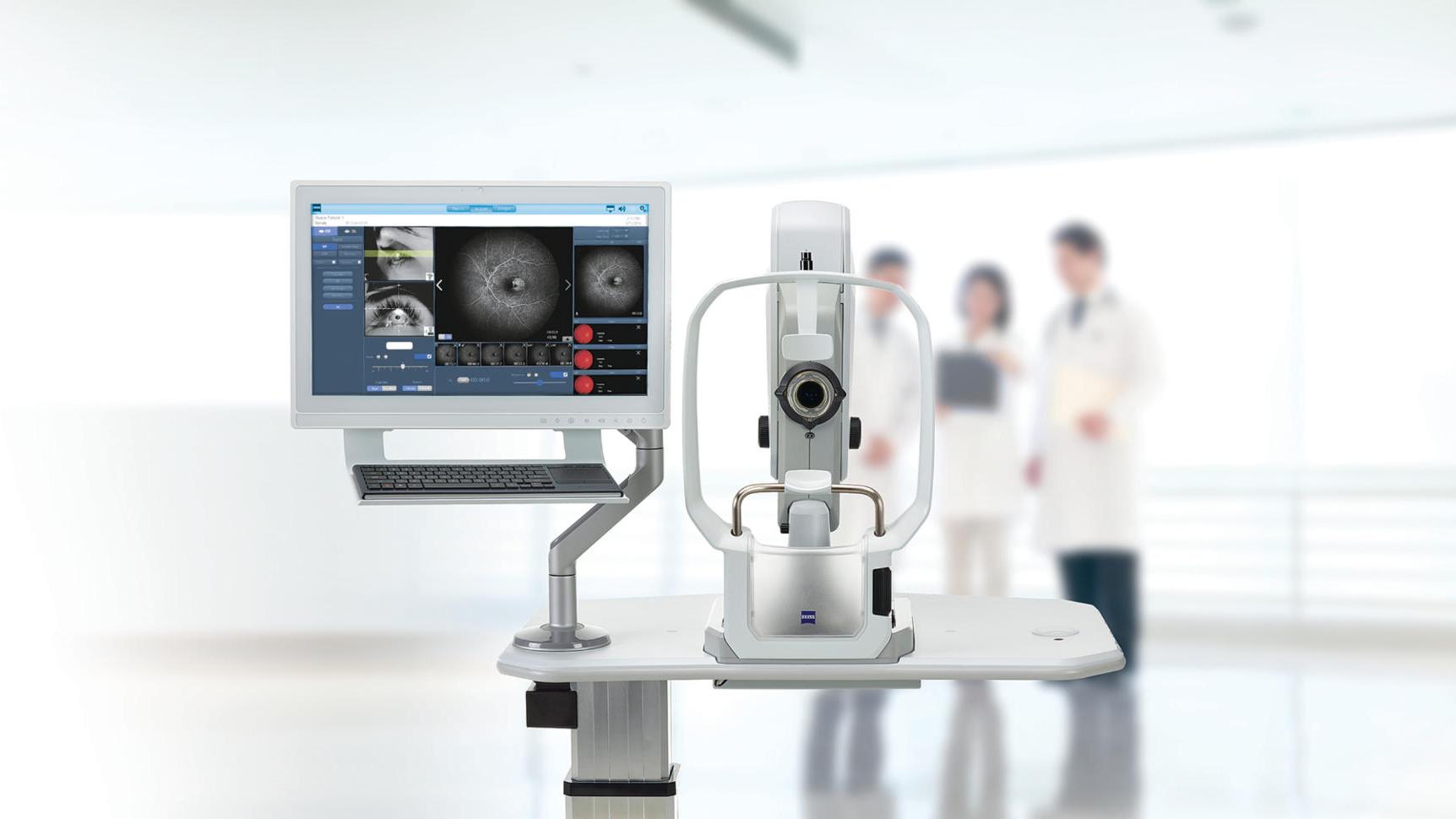 Product image of ZEISS CLARUS 700 in a clinical environment