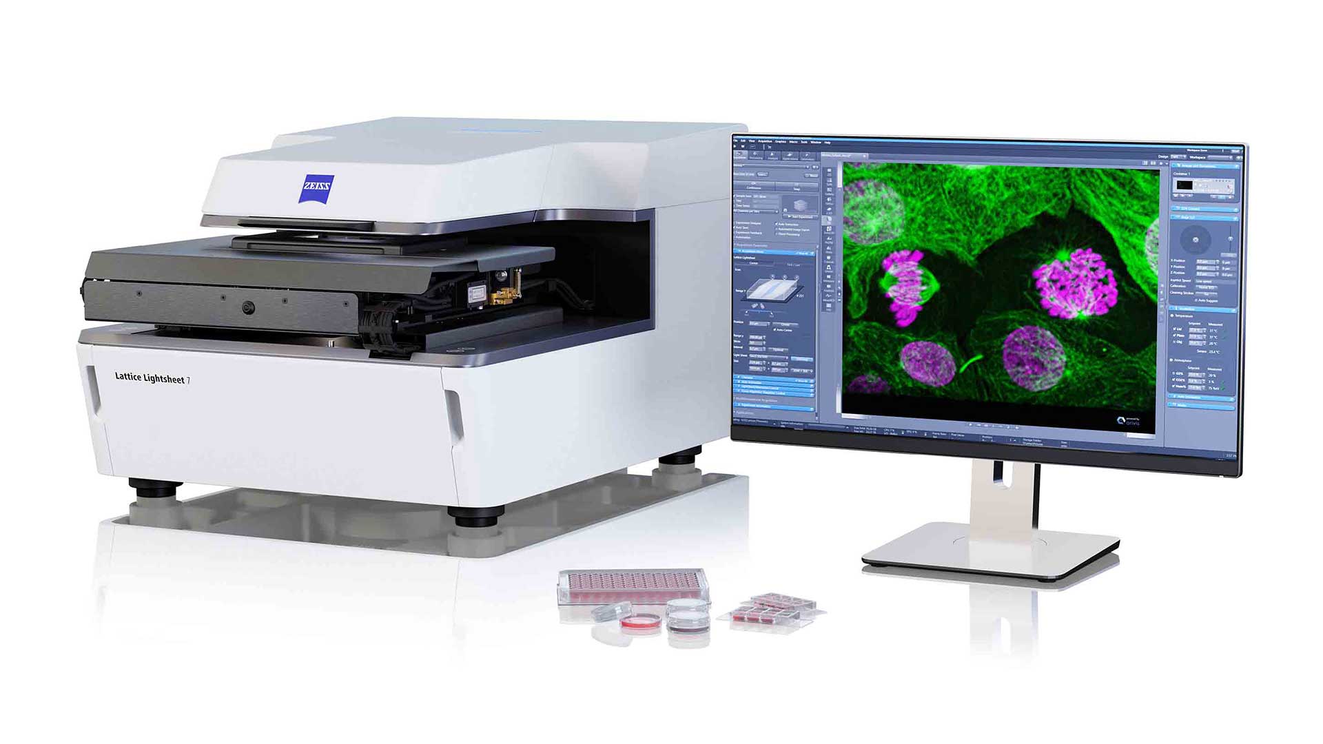 ZEISS Lattice Lightsheet 7: Live cell imaging at high spatiotemporal resolution on standard sample carriers