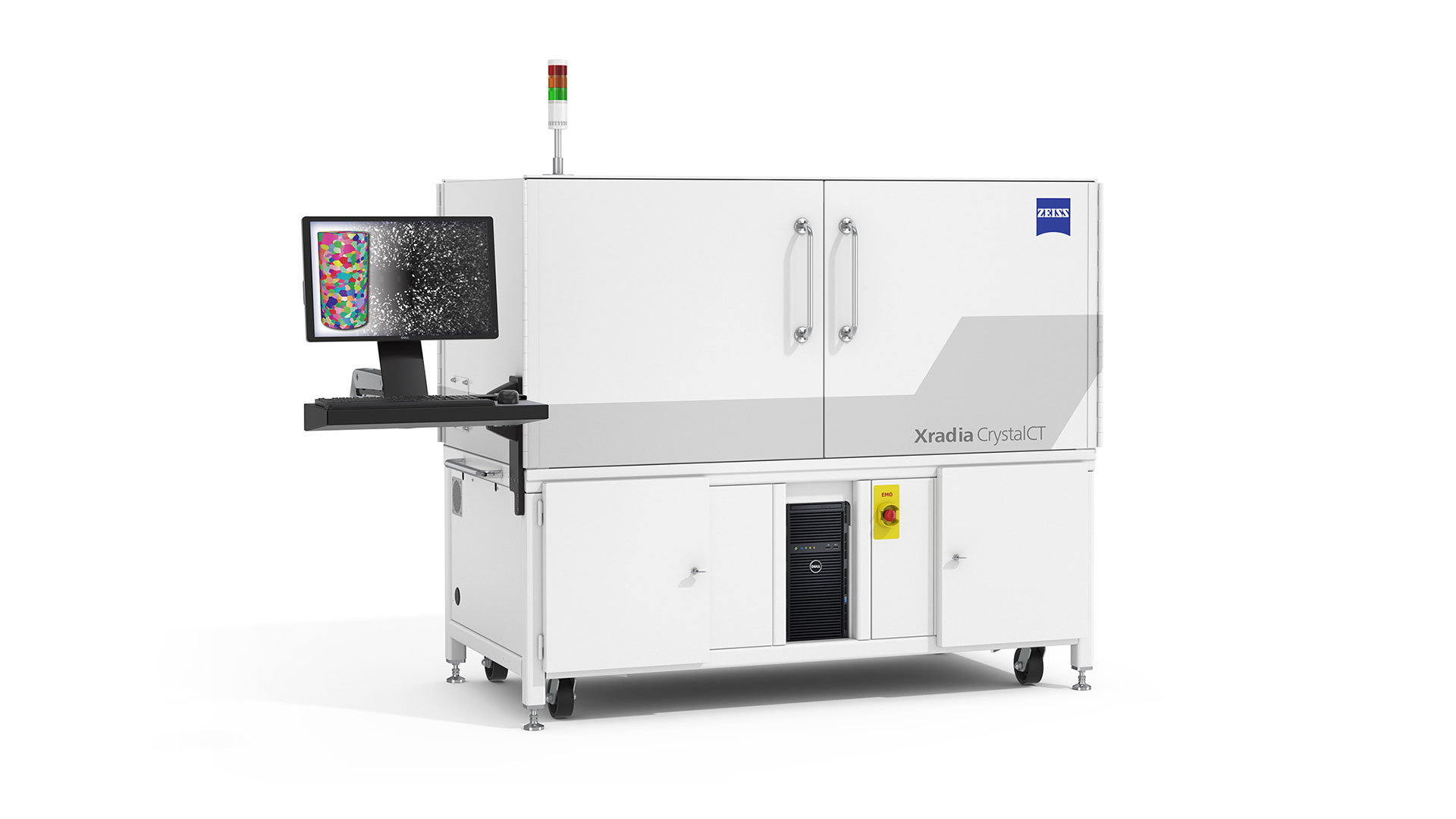 ZEISS Xradia CrystalCT is the world’s first commercially built laboratory diffraction contrast tomography (DCT) on a microCT.