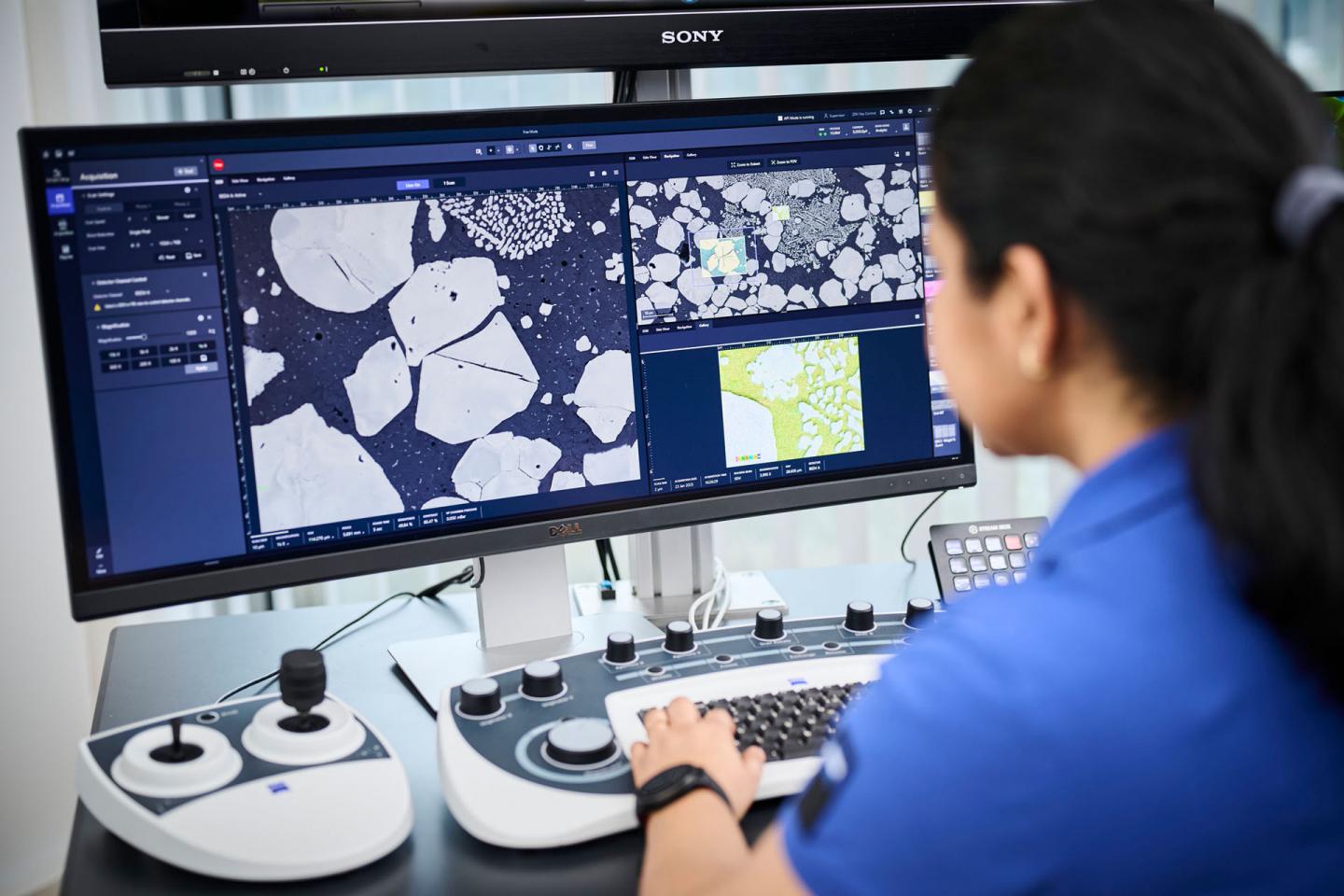 The integration of SEM imaging, EDS analytics, and advancements in AI-based workflows benefits both non-experts and experienced professionals.