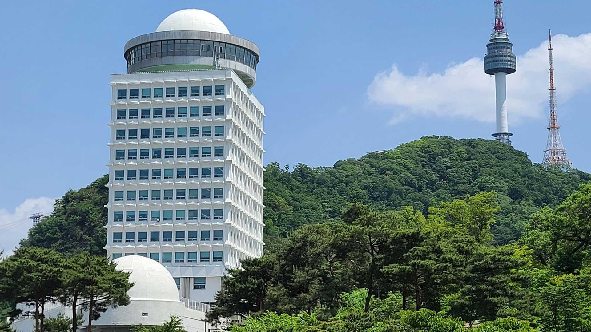 The planetarium at Seoul Science Park in South Korea.