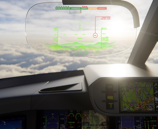 Preview image of Compact Third Generation Head-Up Display (HUD) for Aircrafts