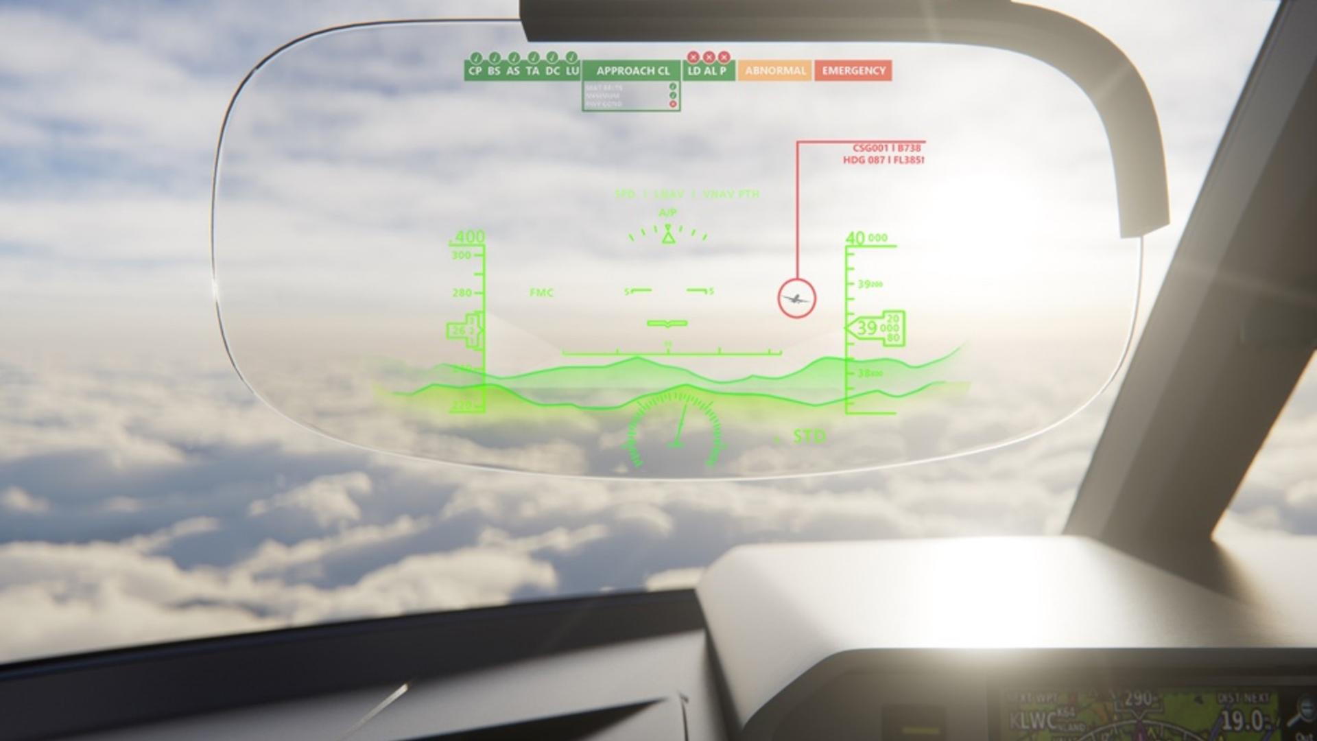 Head-Up Display for aircrafts