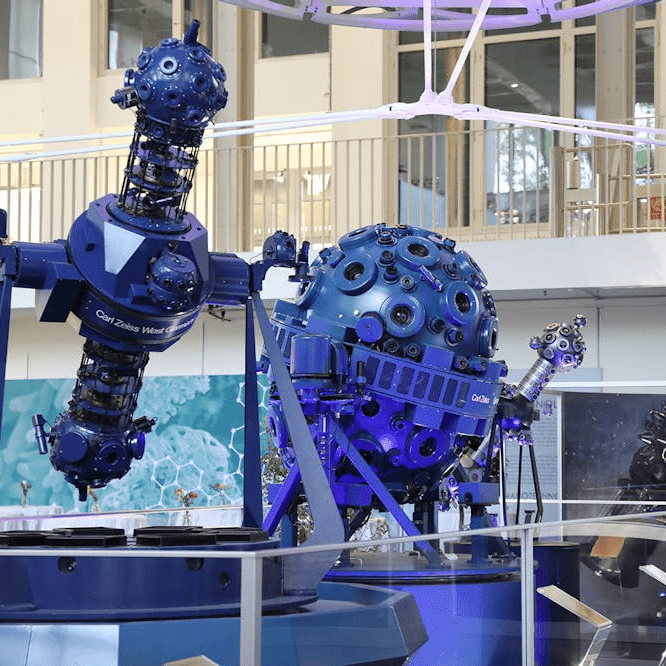 Star projector in Munich (ZEISS exhibition)