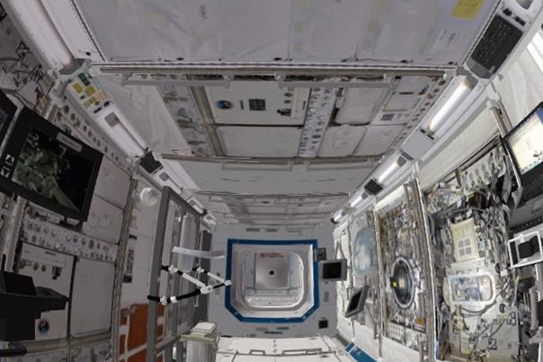 ISS interior view