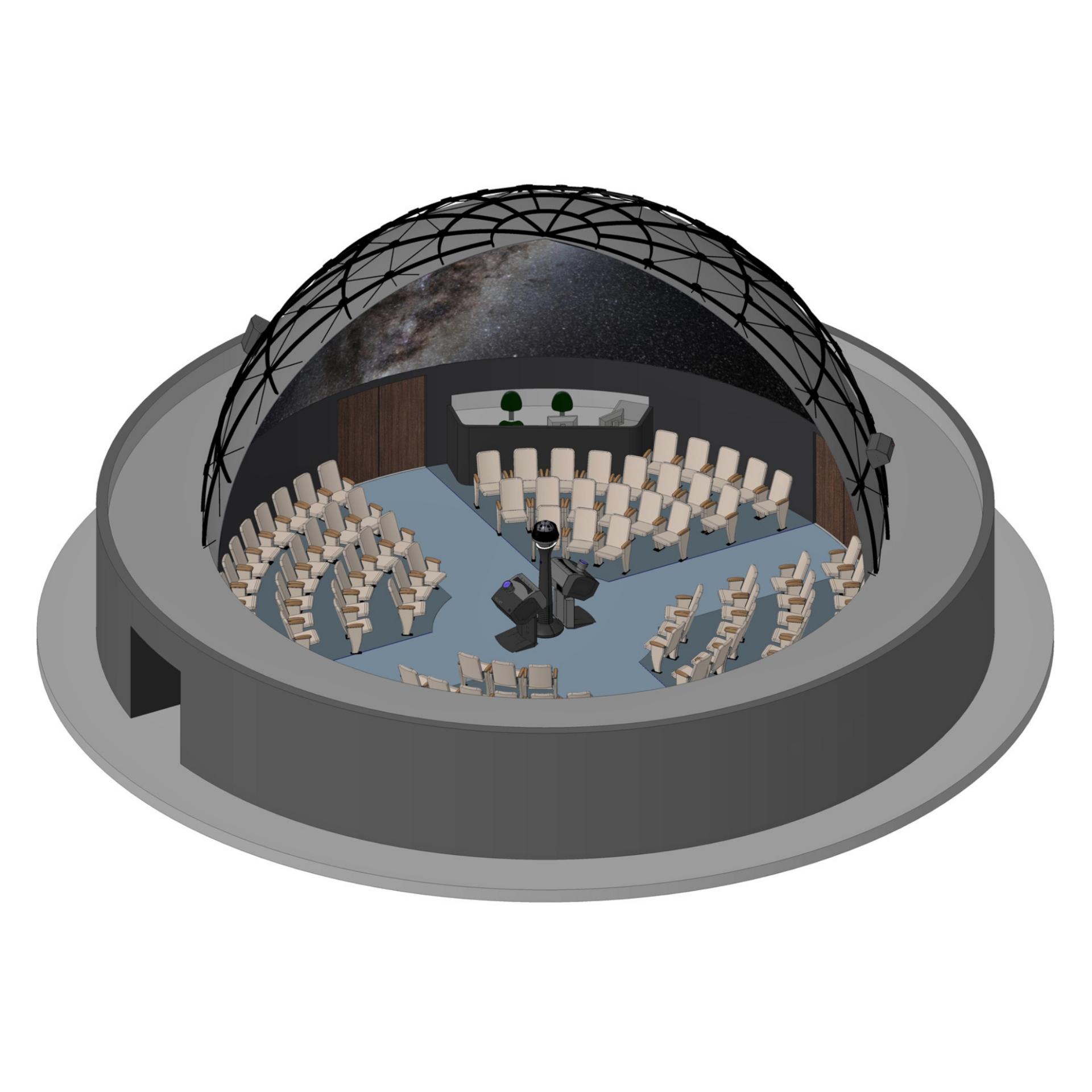 True-Black-Hybrid Dome 