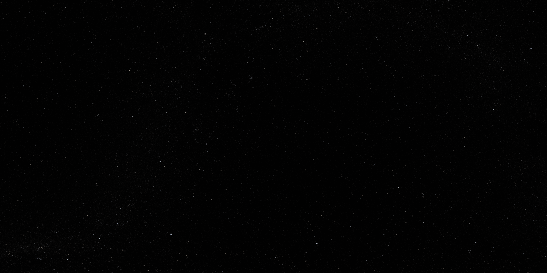 Starry sky projection