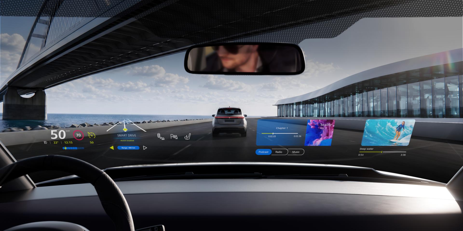 Windshiled Display Windshield Display
