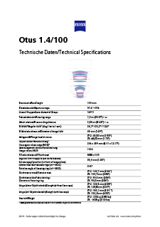 Preview image of ZEISS Otus 1.4/100