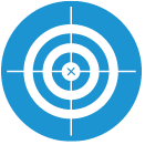 Chart showing intended applications for ZEISS Conquest V4 riflescopes with icons representing Predator/Varmin, Plains Game, Big Game, Long Range, and Competition/Target Shooting.