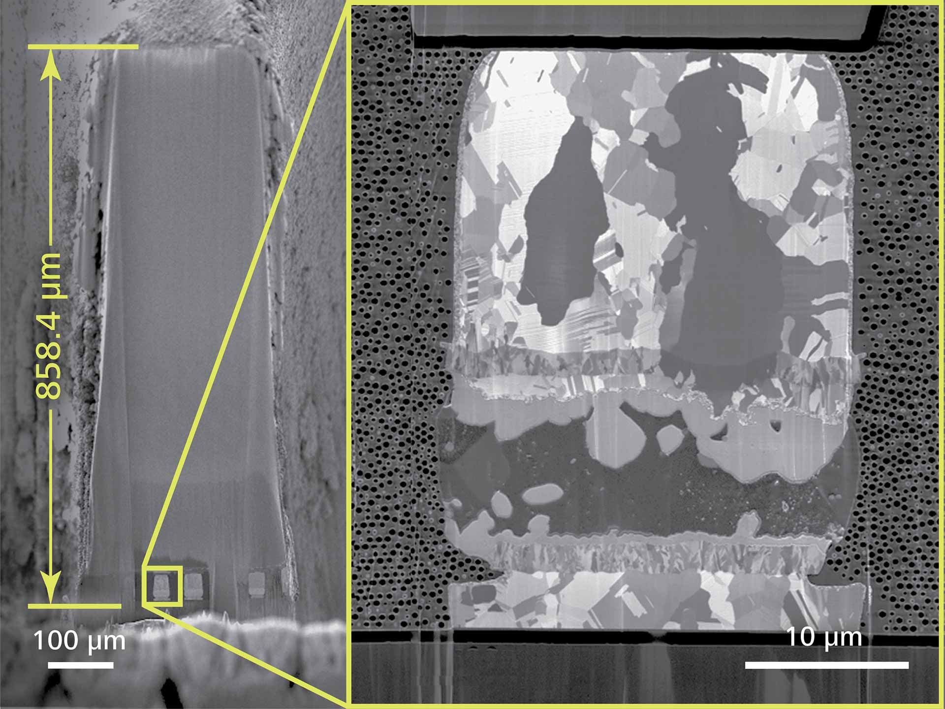 Interconnexions d'encapsulation 3D