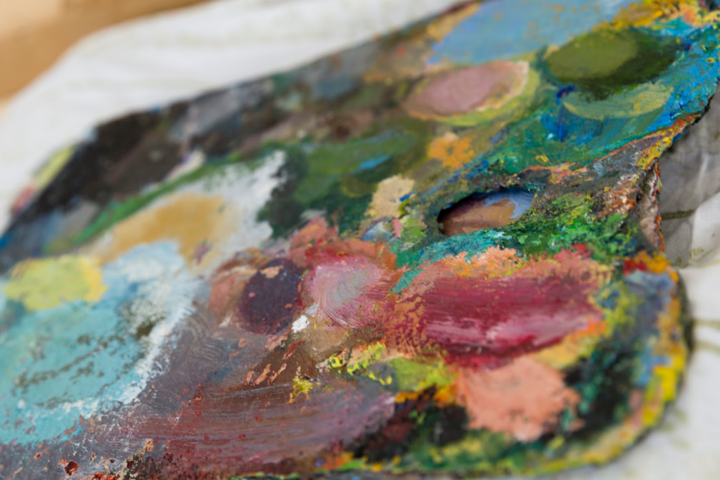 絵画および織物向け顕微鏡