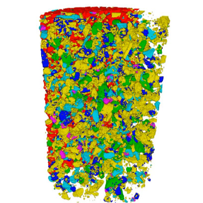 El análisis de la muestra de mineral triturado revela detalles mineralógicos, morfológicos y de liberación de la mineralogía de sus constituyentes