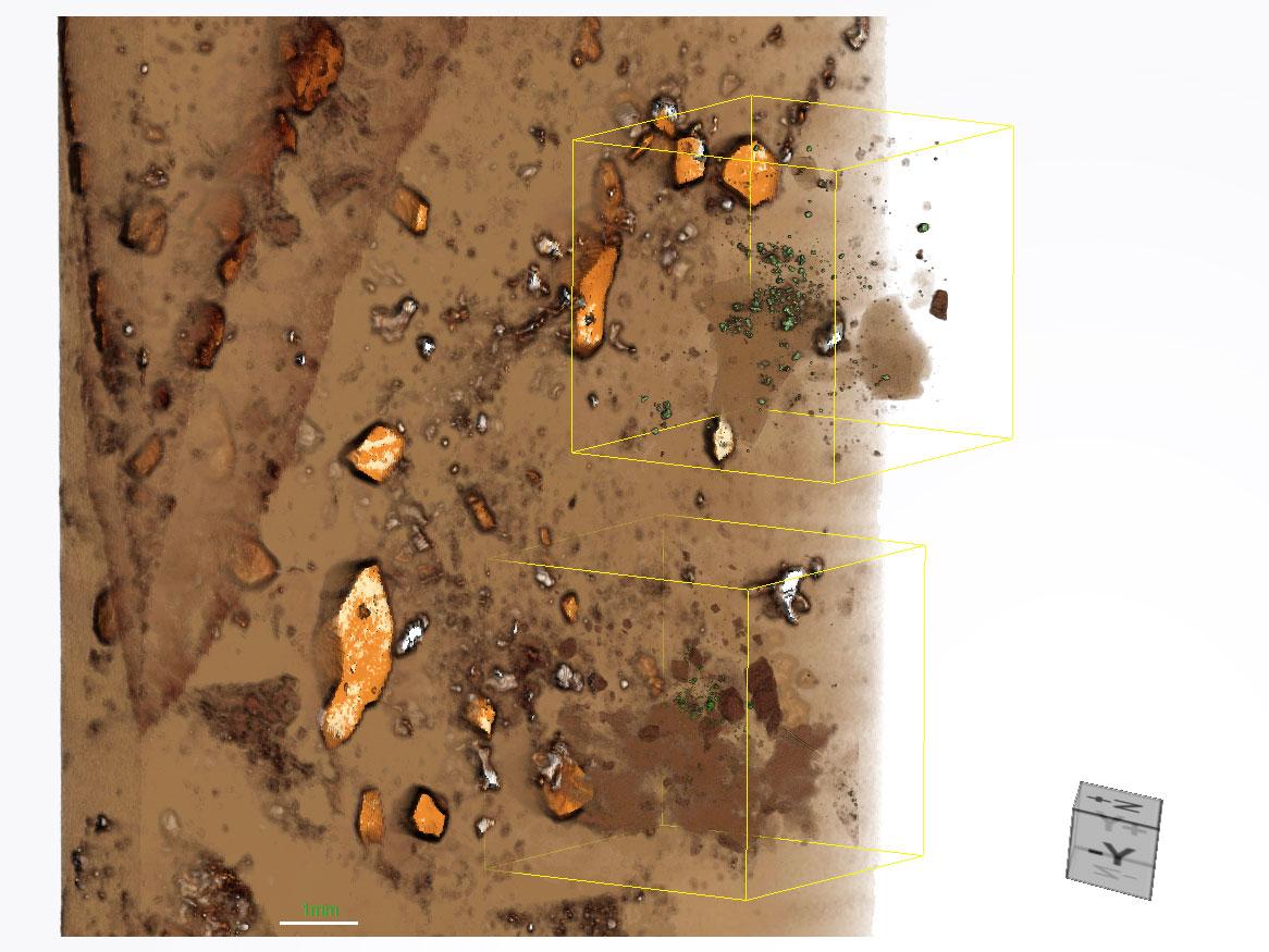 Gold mineralization characterization