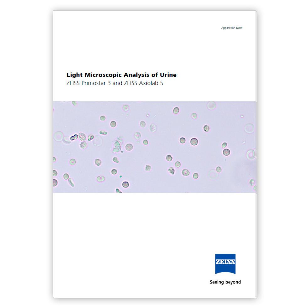 Light Microscopic Analysis of Urine - Application Note