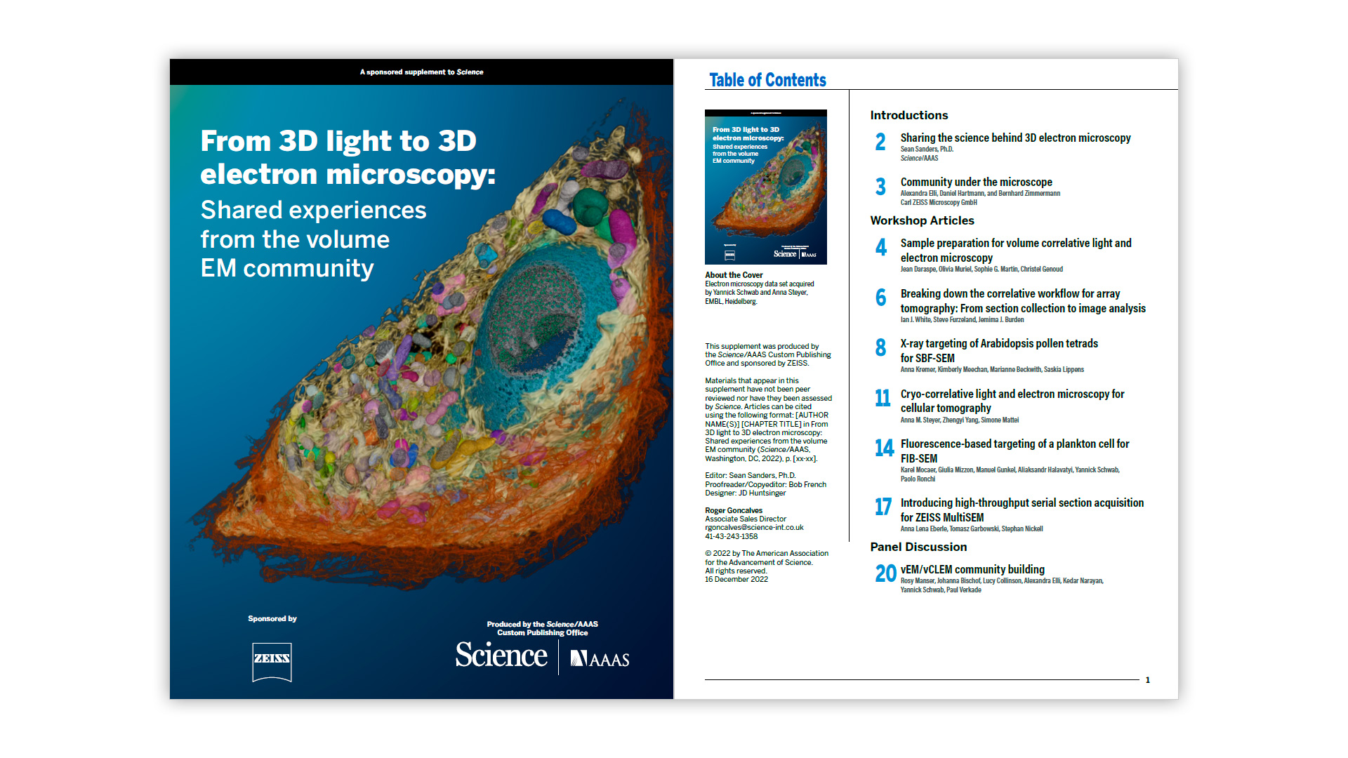 From 3D Light to 3D Electron Microscopy - Ebook Preview 1