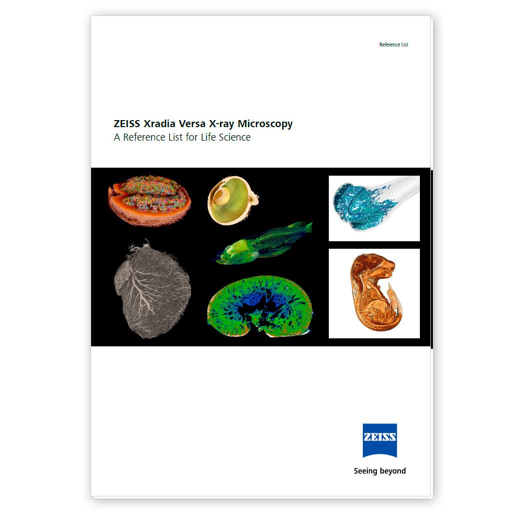 X-ray Microscopy for Life Sciences- Reference List