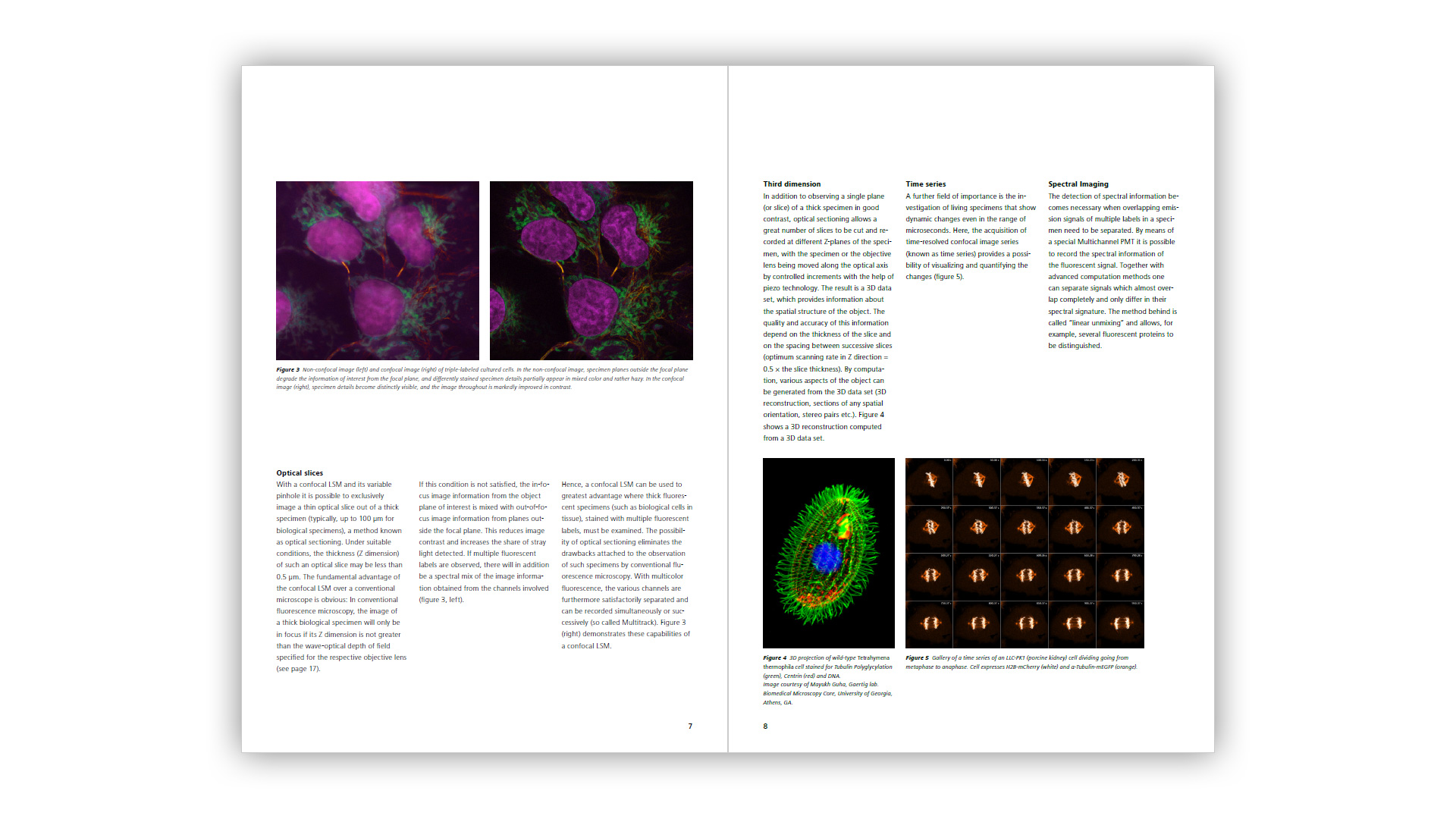 Basics of Confocal Laser Scanning Microscopy - Page 7-8
