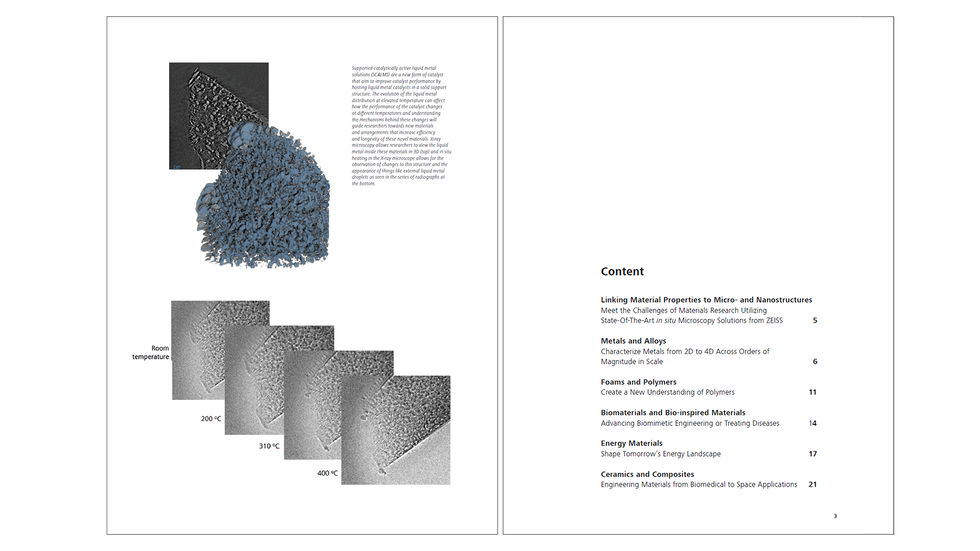 ZEISS In Situ Materials Solutions Brochure - Preview