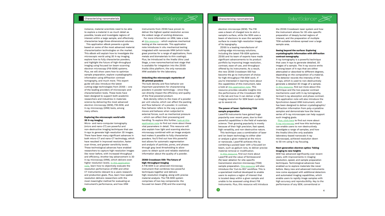 Discover Applications of Nanomaterials