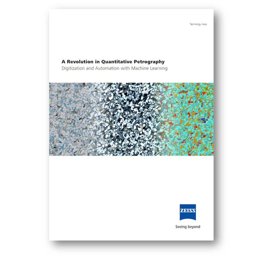 Application Note: A Revolution in Quantitative Petrography 