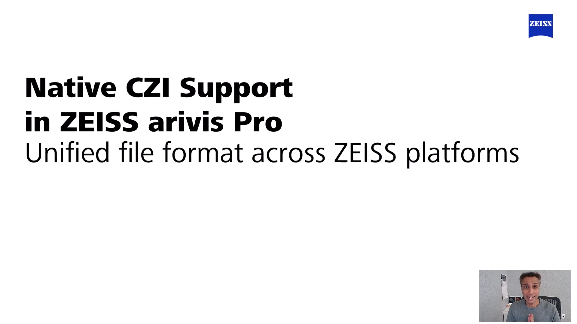 Short video about how to power high-content analysis measurments in ZEISS arivis Pro.