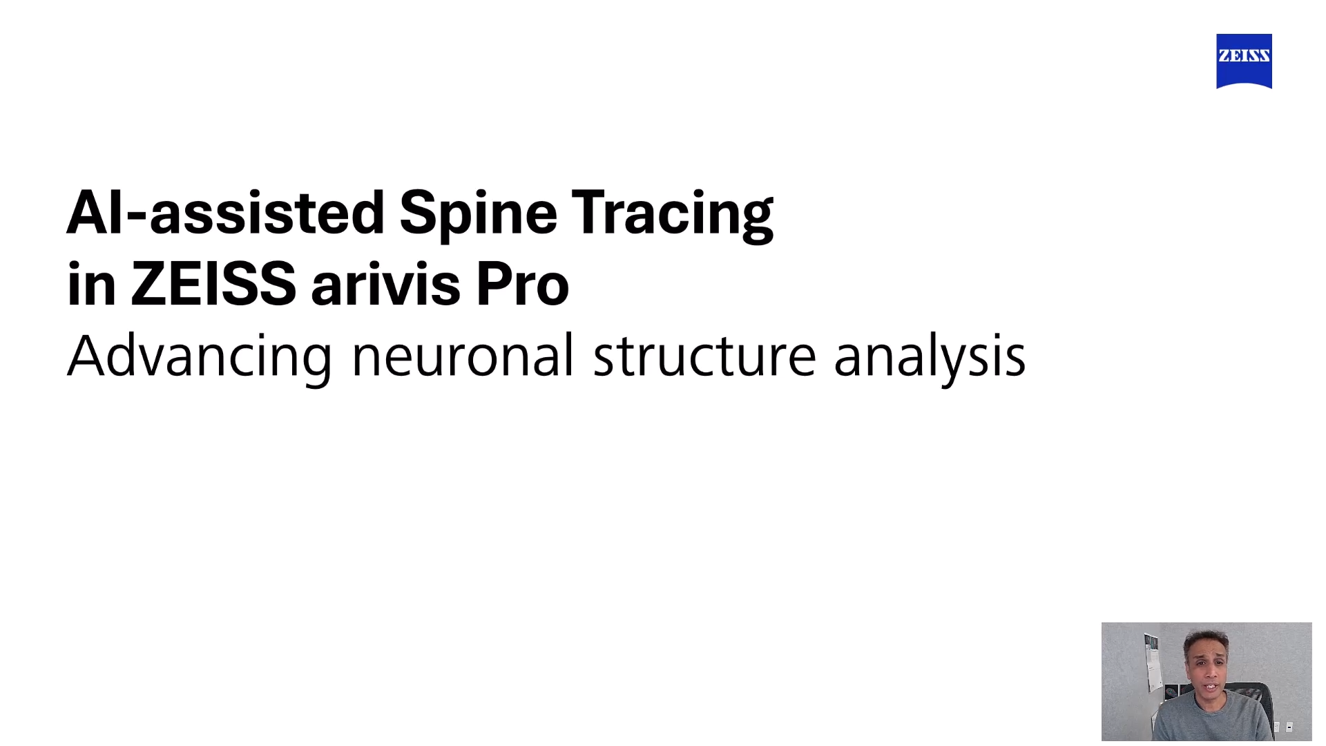 Short video about how to power high-content analysis measurments in ZEISS arivis Pro.