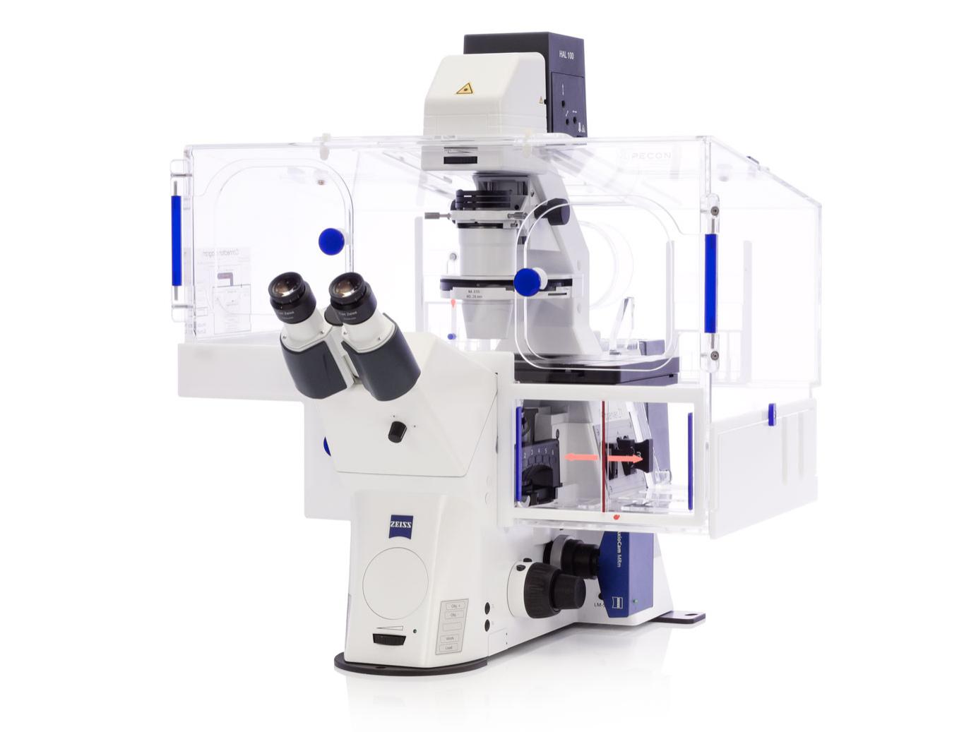 Create reproducible environmental paramaters for living specimen and sensitive microscope samples.