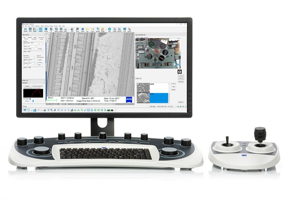 Expert users have access to advanced imaging parameters and analysis functions.