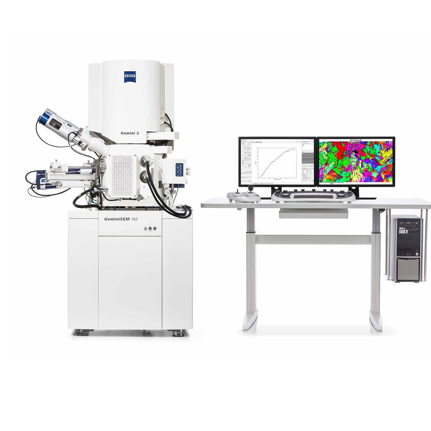 Laboratorio In Situ para ZEISS FE-SEM: vincule el rendimiento de los materiales con la microestructura