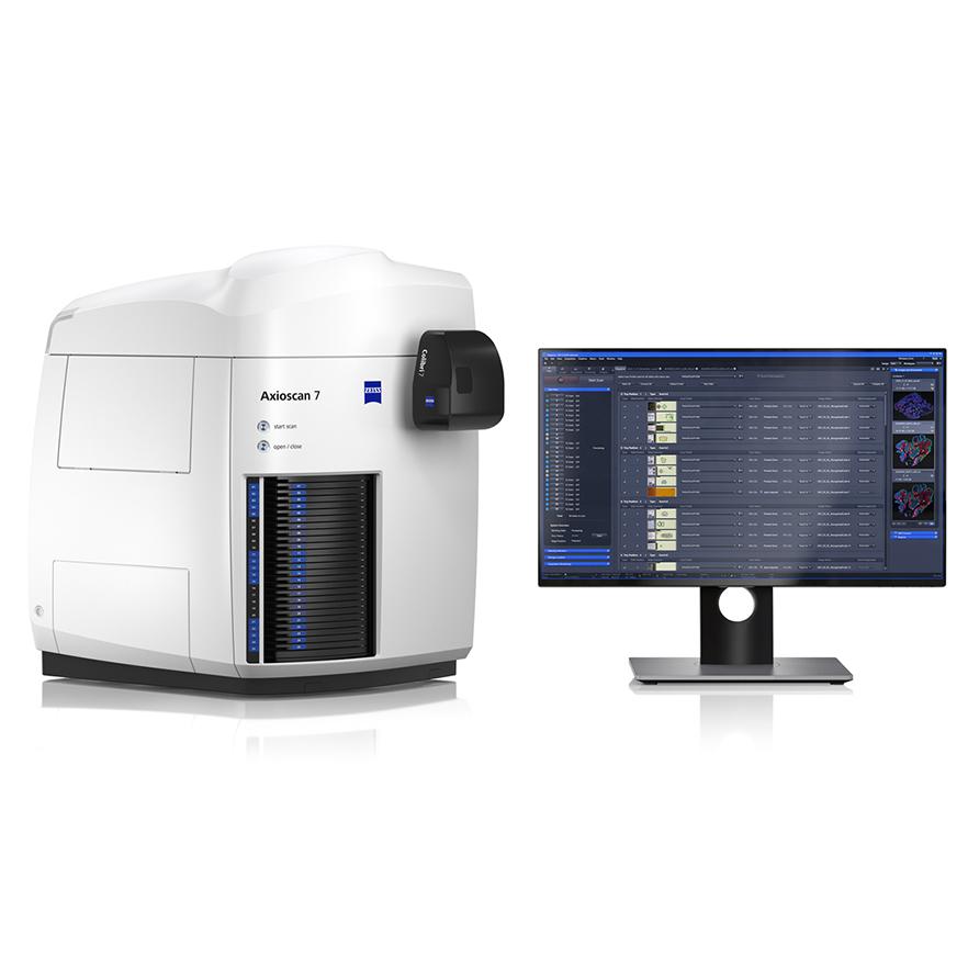 ZEISS Axioscan 7 para biología