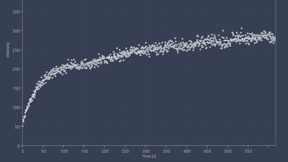 Nuclei of Living HeLa Cells. Time Series