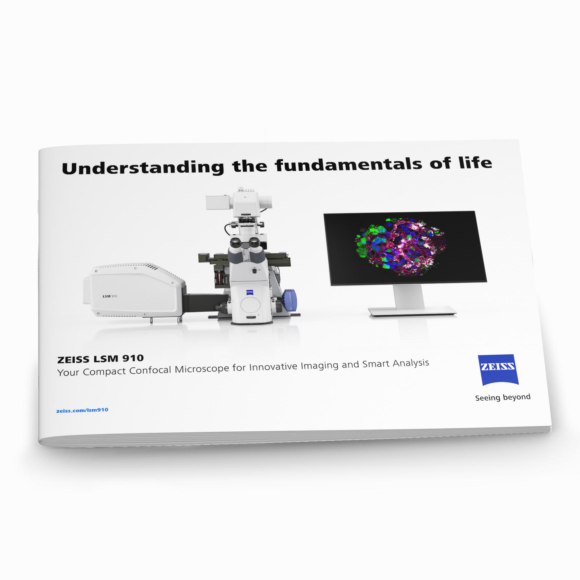 image of LSM 910 product brochure