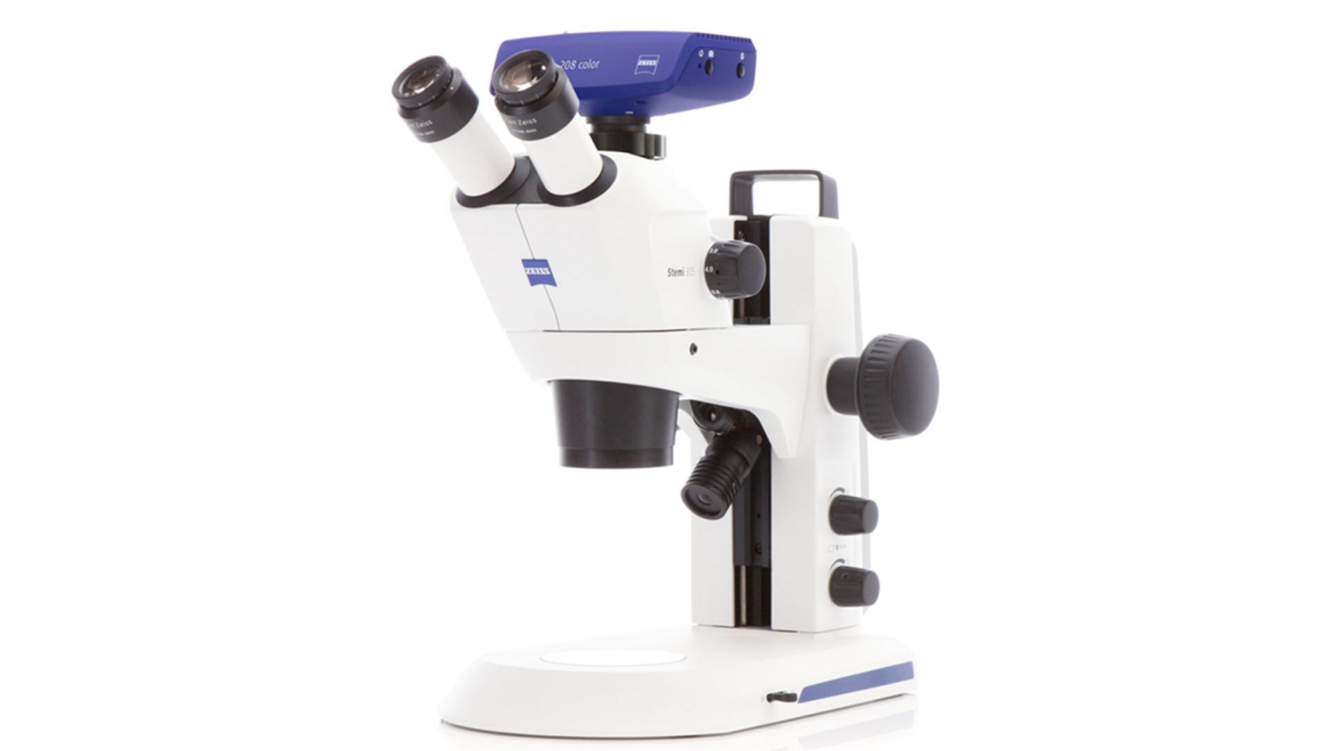 Caméra de microscope externe