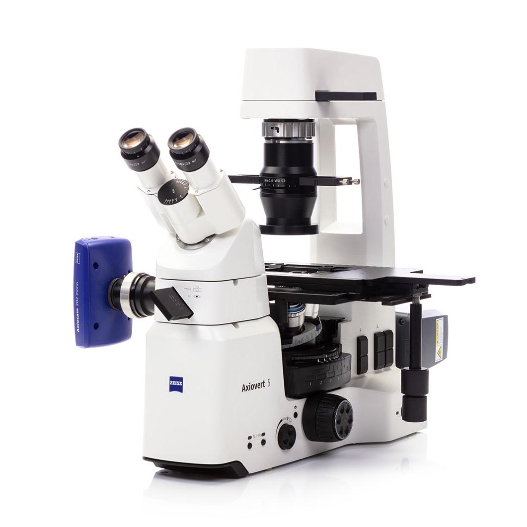 ZEISS Axiovert 5 para Biología